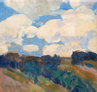 Ota Bubeníček (1871 - 1962) - Mraky (Vsetín)