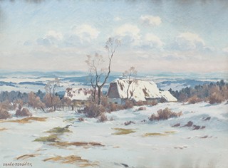 František Daněk Sedláček (1892 - 1974) - Zimní krajina