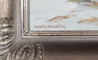 František Daněk Sedláček (1892 - 1974) - Zimní krajina