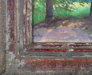 Jaroslav Poš (1894 - 1970) - Krajina se stromy