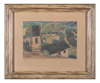 Edmond Bille (1878 - 1959) - Vesnička
