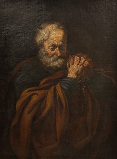 Malíř 18. století - Svatý Petr