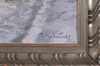 Rudolf Jelinek (1880 - 1950) - Svážení dřeva v zimě