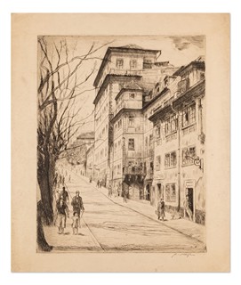 Antonín Majer (1882 - 1963) - Úvoz na Malé Straně