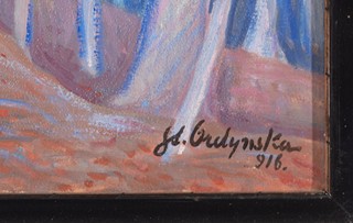 Stefania Ordyńska-Morawska (1882 - 1968) - Lesní interiér