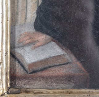 Středoevropská škola 18. století - Portrét učence / teologa M. Ernesta Ruedigera