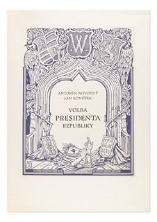Jan Konůpek (1883 - 1950) - Volba presidenta republiky