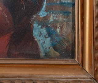 Vincenc Beneš (1883 - 1979) - Dívka s červenou mašlí