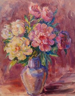 Robert Antonovych Lisovskyi (1893 - 1982) - Kytice ve váze