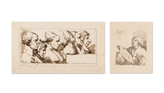 Josef Bergler (1753 - 1829) - Karikatury