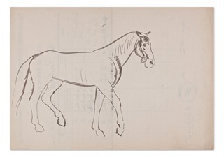 Svatopluk Máchal (1895 - 1947) - Studie koně