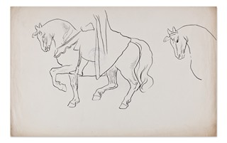 Svatopluk Máchal (1895 - 1947) - Studie koně