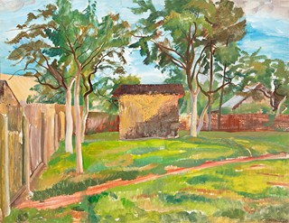 Svatopluk Máchal (1895 - 1947) - Za domem