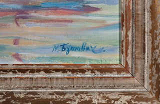 Mykola Butovych (1895 - 1961) - Loďky v přístavu