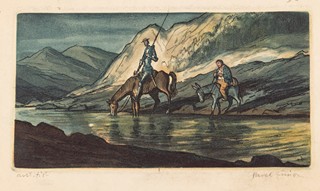 Pavel Šimon (1920 - 1958) - Don Quijote a Sancho Panza