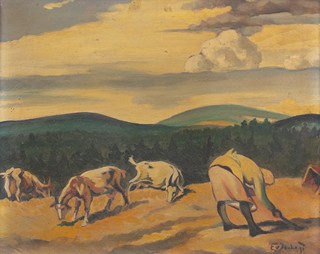 Český malíř 20. století - Na poli