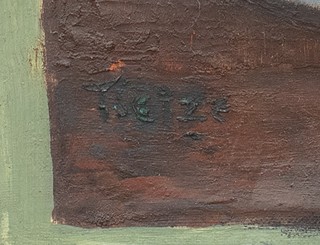Malíř 20. století - Zátiší s lahví rumu