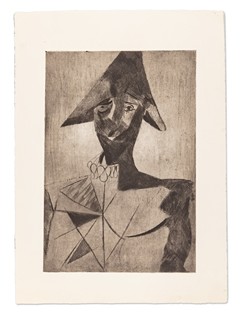 František Tichý (1896 - 1961) - Černý Arlecchino