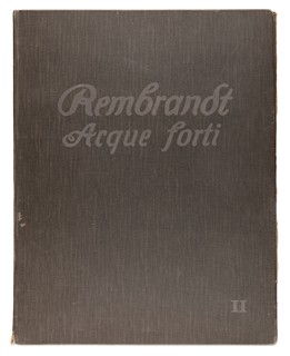 Harmensz Rembrandt van Rijn (1606 - 1669) - Corrado Ricci – Raccolta completa delle Acqueforti di Rembrandt, II. volume (1633–1644)