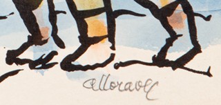 Alois Moravec (1899 - 1987) - Tři králové