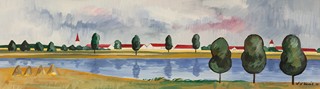 Václav Vojtěch Novák (1901 - 1969) - Jihočeská vesnička