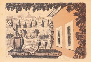Cyril Bouda (1901 - 1984) - Nunc vino pellite curas