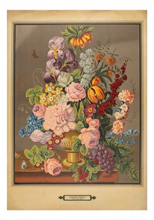 Josef Nigg (1782 - 1863) - Šest květinových zátiší