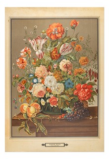 Josef Nigg (1782 - 1863) - Šest květinových zátiší