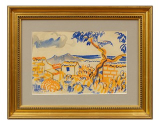 Václav Koutský (1907 - 1980) - Krajina v Provence