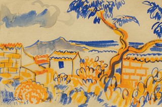 Václav Koutský (1907 - 1980) - Krajina v Provence