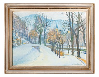 Jan Šafránek (1910 - 1981) - Karlovarský motiv