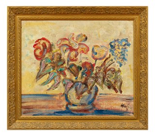 Václav Hejna (1914 - 1985) - Barevná kytice ve váze
