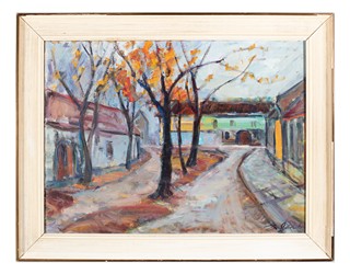Miroslav Jan Sládek (1917) - Podzim ve Velvarech