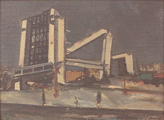 Jaroslav Paur (1918 - 1987) - Poválečné ruiny nádraží Warszawa Główna