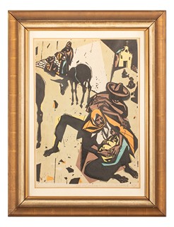 Vincent Hložník (1919 - 1997) - Mexická rodina