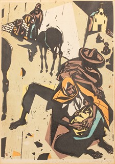 Vincent Hložník (1919 - 1997) - Mexická rodina