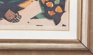 Vincent Hložník (1919 - 1997) - Predavačka (Mexiko)