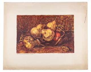 Karel Oberthor (1921 - 1996) - Mísa s ovocem II.
