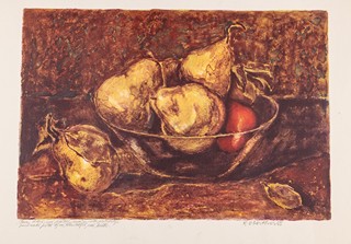 Karel Oberthor (1921 - 1996) - Mísa s ovocem II.