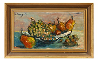 Willy Horný (1933 - 1982) - Zátiší s ovocem