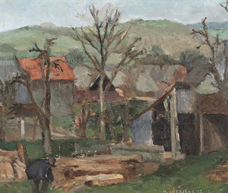 Miloš Hřebeček (1934 - 1961) - Bezděkov (Krajina od Domažlic)