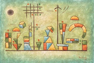 Bruno Lang (1936) - Geometrická kompozice