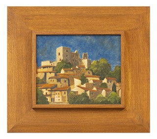 Jiří Ryvola (1939 - 2022) - Vesnička Lacoste v Provence