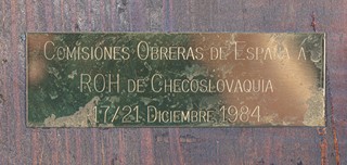 Dřevořezba „Don Quijote a Sancho Panza“ - Ouro Artesanía, Španělsko