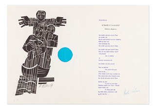 Miroslav Houra (1933 - 2006) a Vladimír Komárek (1928 - 2002) - Karla Erbová: Rybáři z Camaret