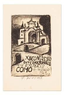 Různí autoři (Bouda, Čechová, Grmelová, Knobloch, Synecká ...) - Sborník XII. evropského kongresu exlibristů Como 1968