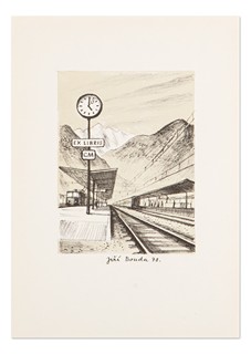 Různí autoři (Bouda, Houra, Liesler, Suchánek ...) - Sbrorník EX LIBRIS LUGANO XVII