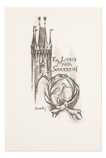 Různí autoři (Bouda, Houra, Liesler, Suchánek ...) - Sbrorník EX LIBRIS LUGANO XVII