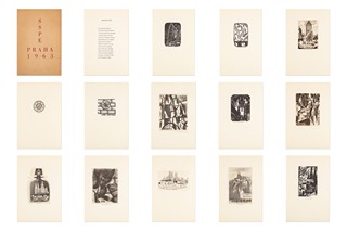 Různí autoři (Jiřincová, Cinybulk, Kotrba, Oberthor ...) - Pražská exlibris básníků
