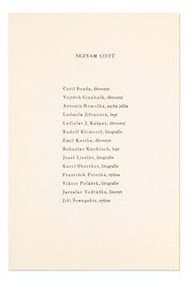 Různí autoři (Jiřincová, Cinybulk, Kotrba, Oberthor ...) - Pražská exlibris básníků